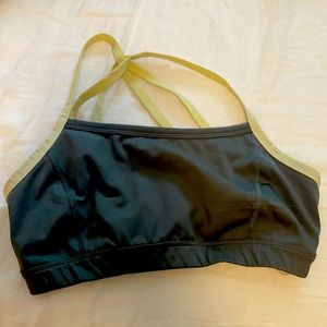 Green Sports Bra Small